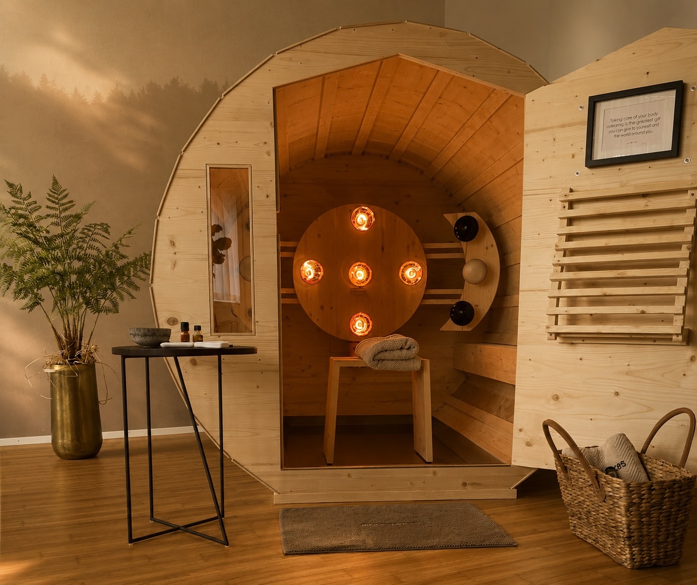 Halleluja Infrarot-Sauna bei magic places Sursee
